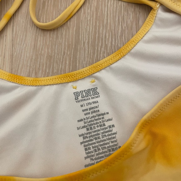 Pink by VS yellow one-piece - Picture 3 of 7